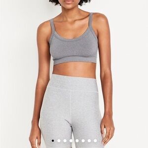 Old Navy Heather Gray Sports Bra